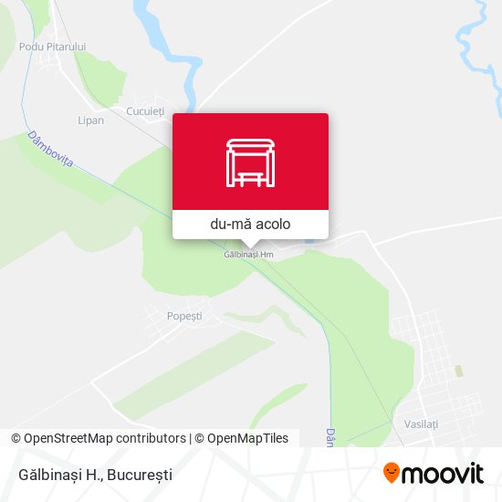 Hartă Gălbinaşi H.
