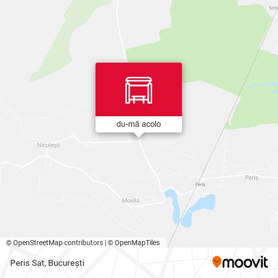 Hartă Peris Sat