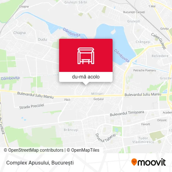 Hartă Complex Apusului