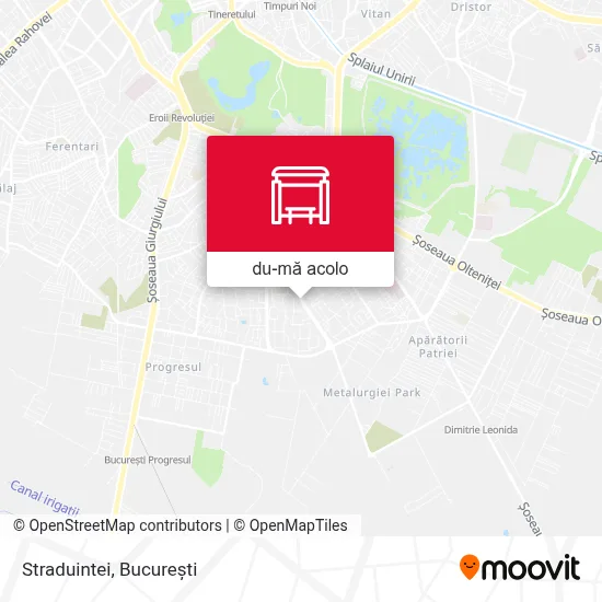 Hartă Straduintei