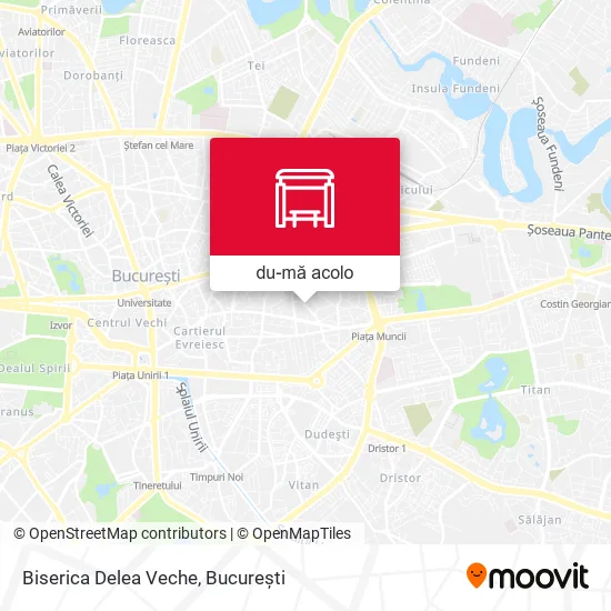 Hartă Biserica Delea Veche