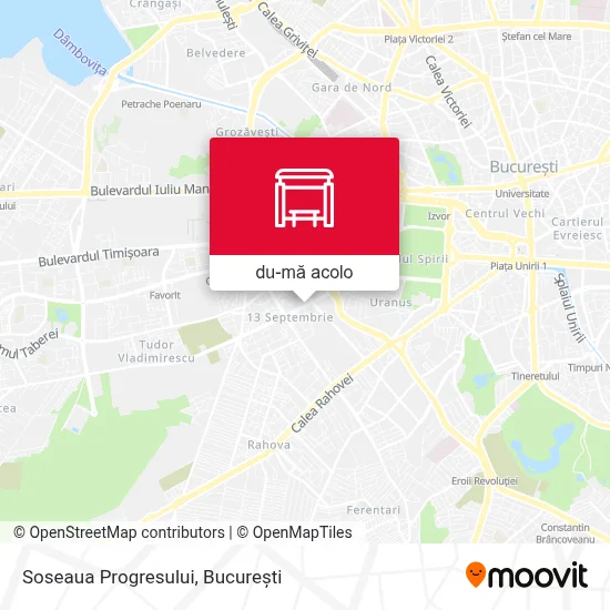 Hartă Soseaua Progresului