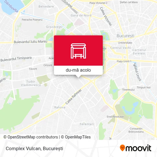 Hartă Complex Vulcan