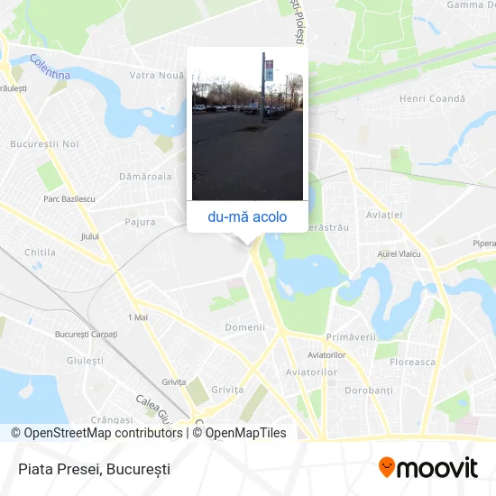 Hartă Piata Presei