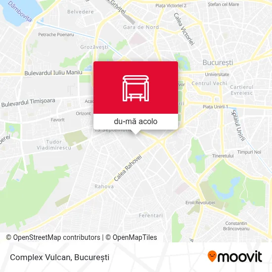 Hartă Complex Vulcan