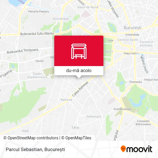 Hartă Parcul Sebastian