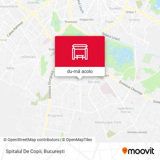 Hartă Spitalul De Copii