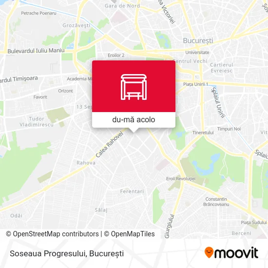 Hartă Soseaua Progresului