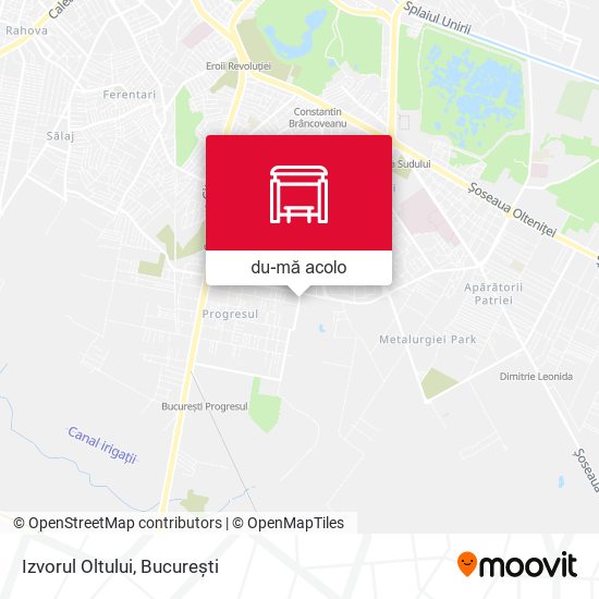Hartă Izvorul Oltului