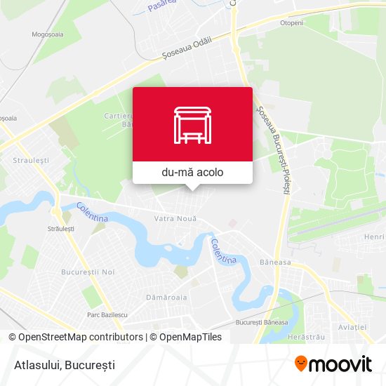 Hartă Atlasului