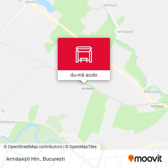 Hartă Armăşeşti Hm.