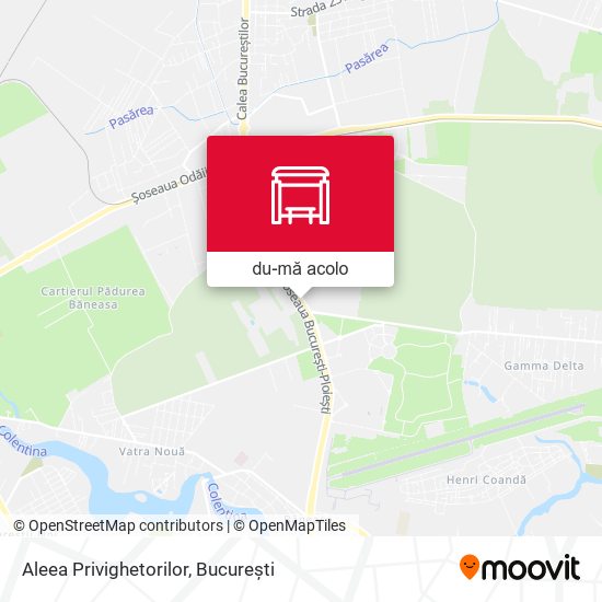 Hartă Aleea Privighetorilor