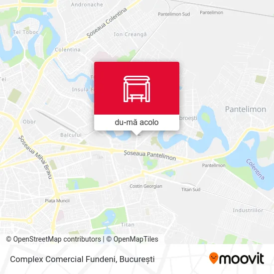 Hartă Complex Comercial Fundeni