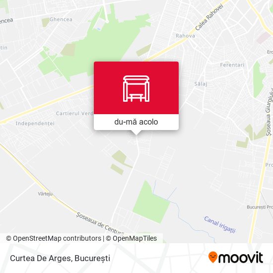 Hartă Curtea De Arges