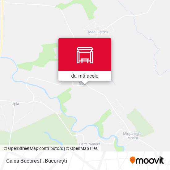 Hartă Calea Bucuresti