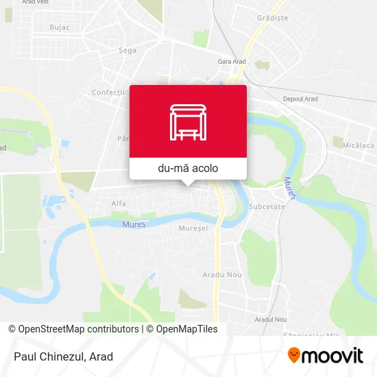 Hartă Paul Chinezul