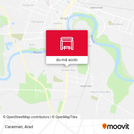 Hartă Caraiman