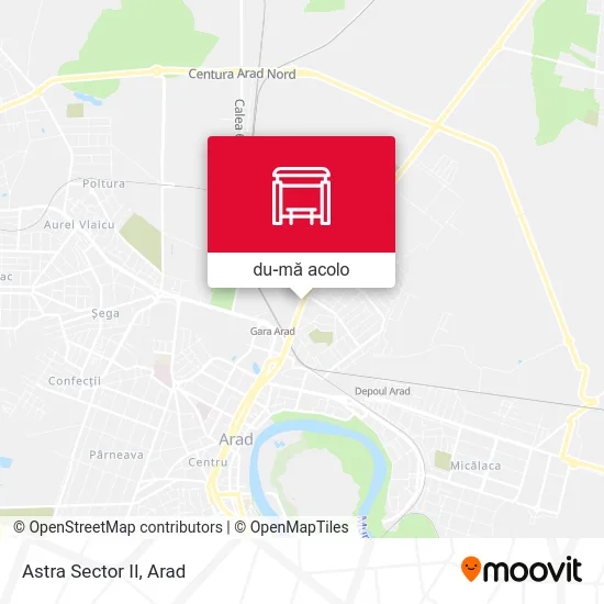 Hartă Astra Sector II