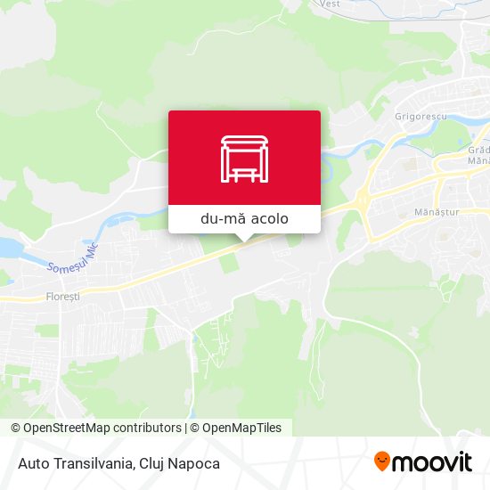 Hartă Auto Transilvania