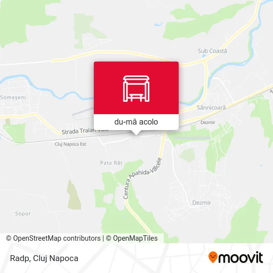 Hartă Radp