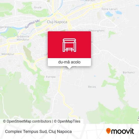 Hartă Complex Tempus Sud