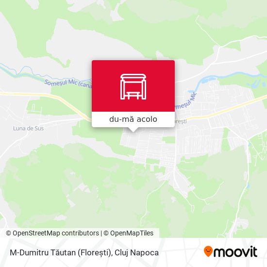 Hartă M-Dumitru Tăutan (Florești)