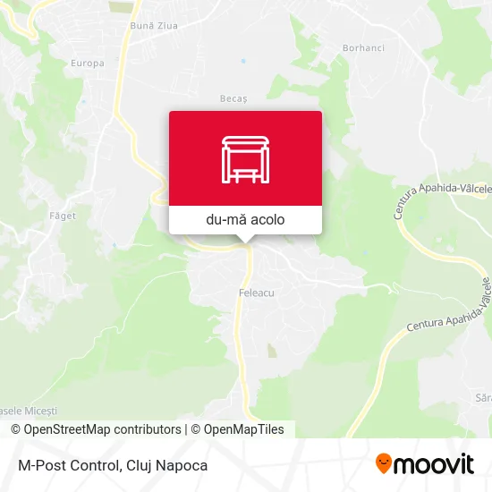 Hartă M-Post Control