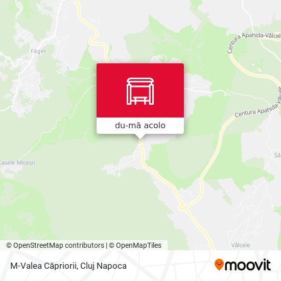 Hartă M-Valea Căpriorii