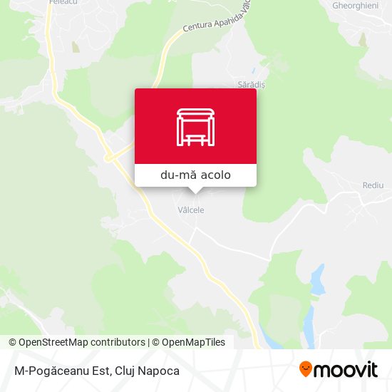 Hartă M-Pogăceanu Est