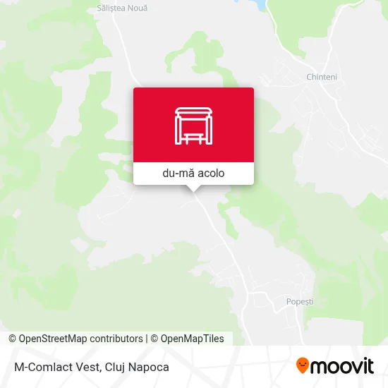 Hartă M-Comlact Vest