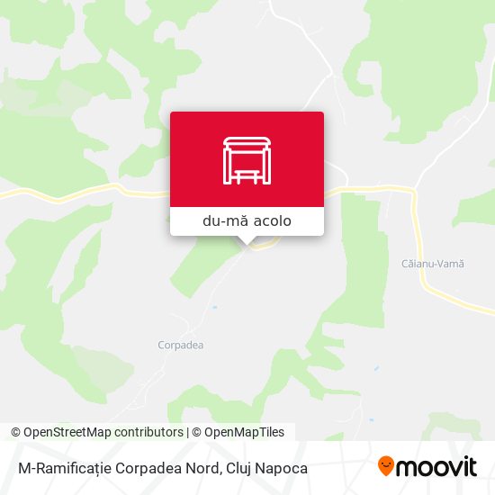 Hartă M-Ramificație Corpadea Nord