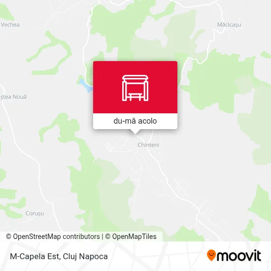 Hartă M-Capela Est
