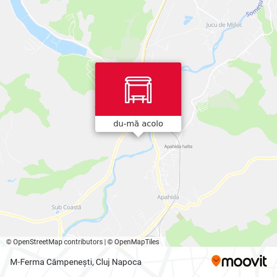 Hartă M-Ferma Câmpenești