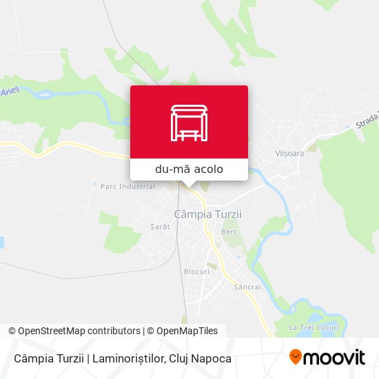 Hartă Câmpia Turzii | Laminoriștilor