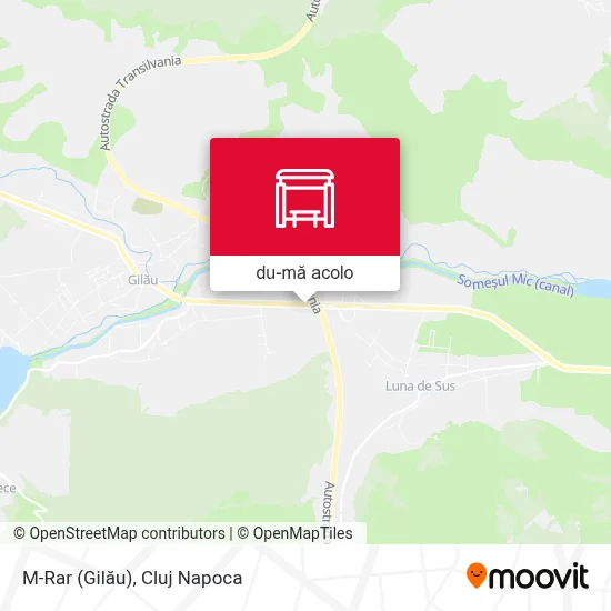 Hartă M-Rar (Gilău)