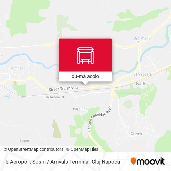 Hartă ✈ Aeroport Sosiri / Arrivals Terminal