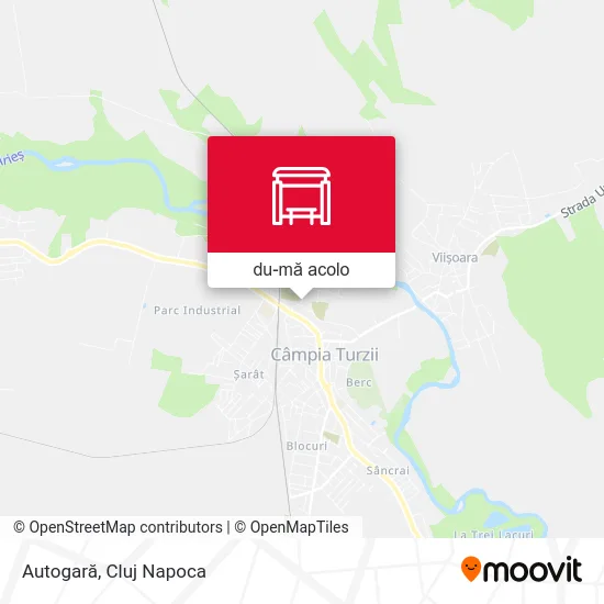 Hartă Autogară