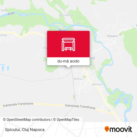 Hartă Spicului