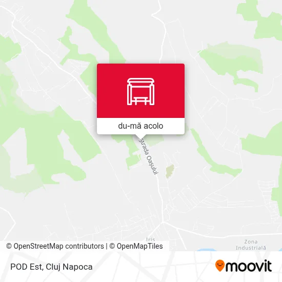 Hartă POD Est