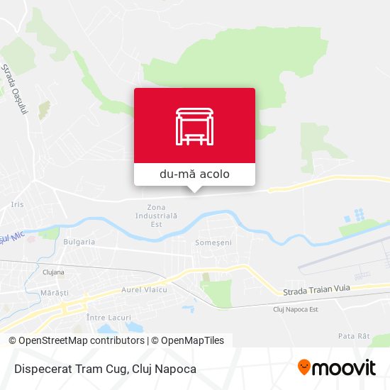 Hartă Dispecerat Tram Cug