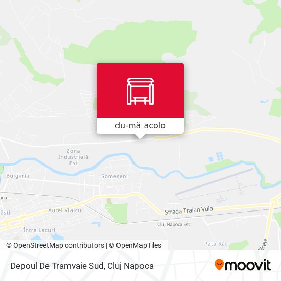 Hartă Depoul De Tramvaie Sud