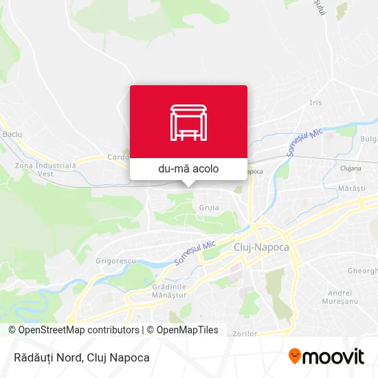 Hartă Rădăuți Nord