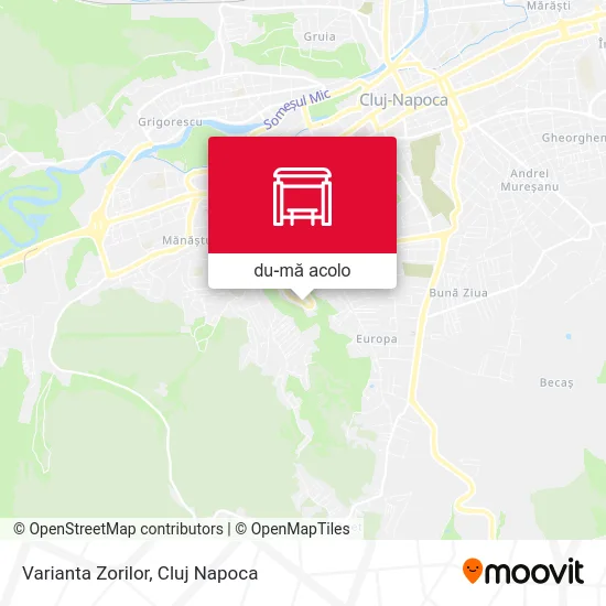 Hartă Varianta Zorilor