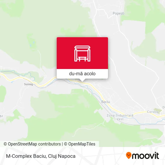 Hartă M-Complex Baciu