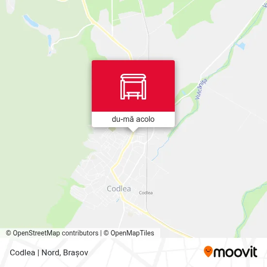 Hartă Codlea | Nord