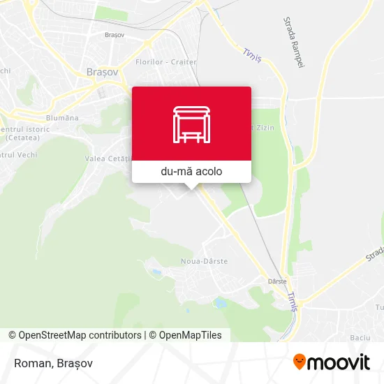 Hartă Roman