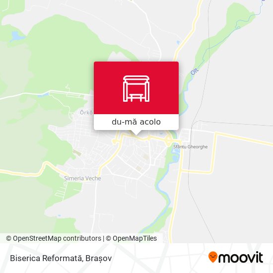 Hartă Biserica Reformată