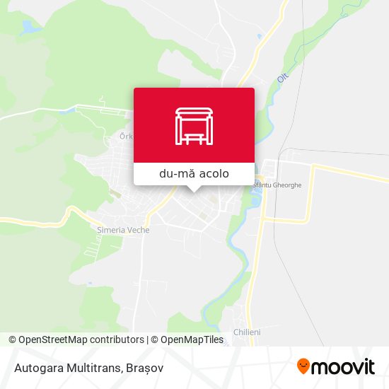 Hartă Autogara Multitrans