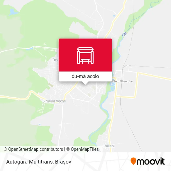 Hartă Autogara Multitrans