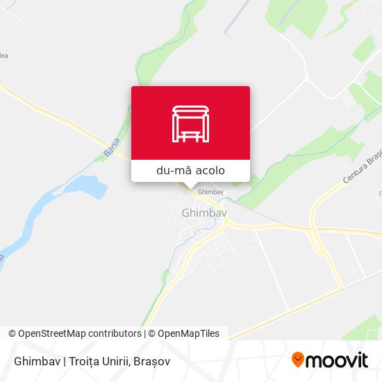 Hartă Ghimbav | Troița Unirii